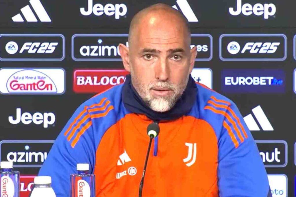 Tudor in conferenza stampa