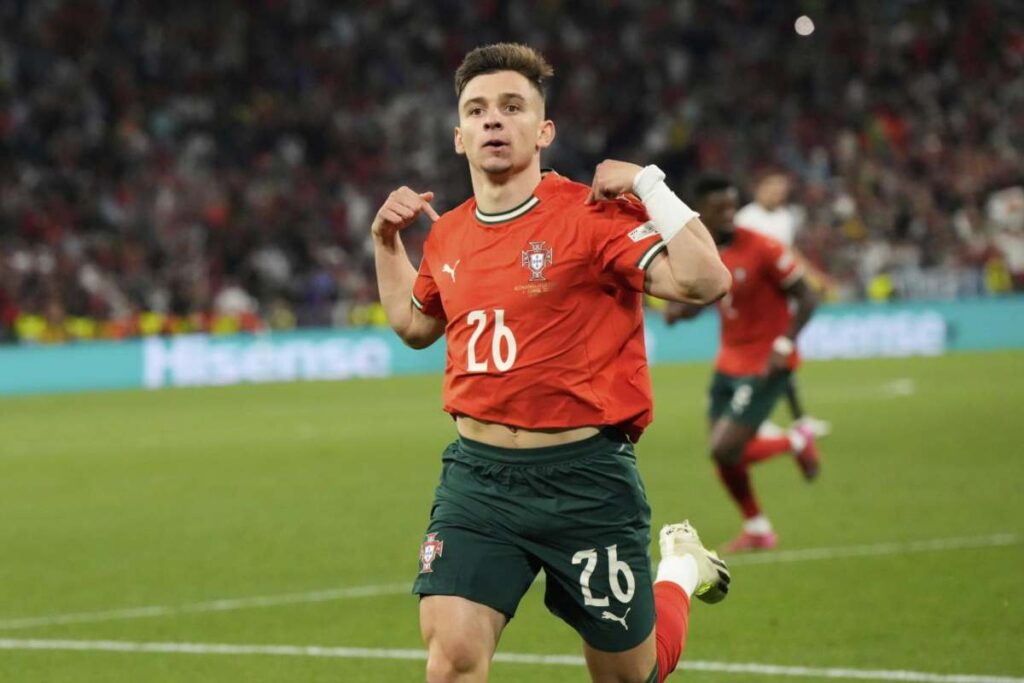 Conceição in campo con il Portogallo