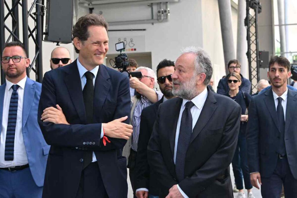 Elkann e Ferrero insieme per la Juve