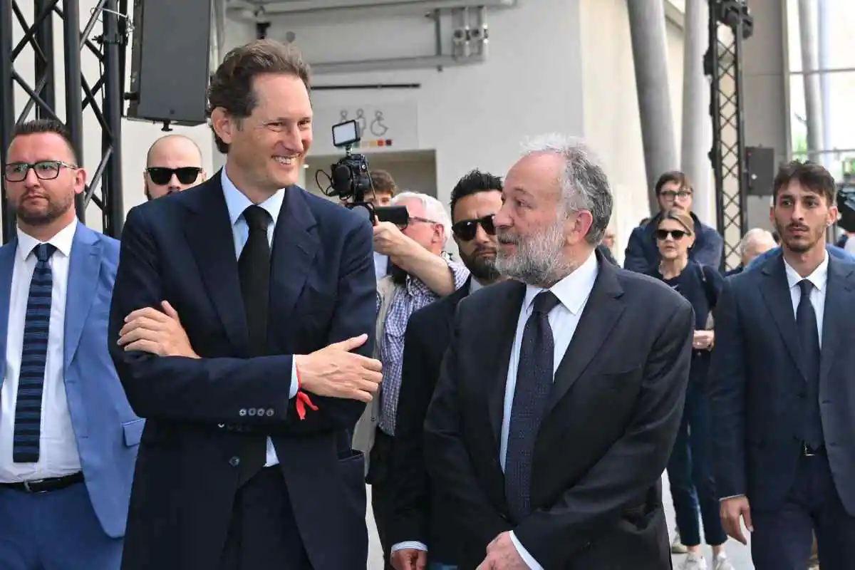 Elkann e Ferrero insieme per la Juve