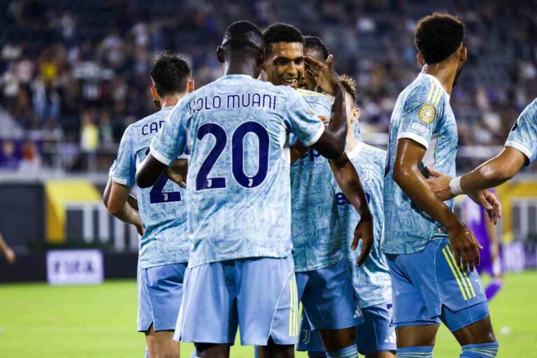 Esultanza Juventus