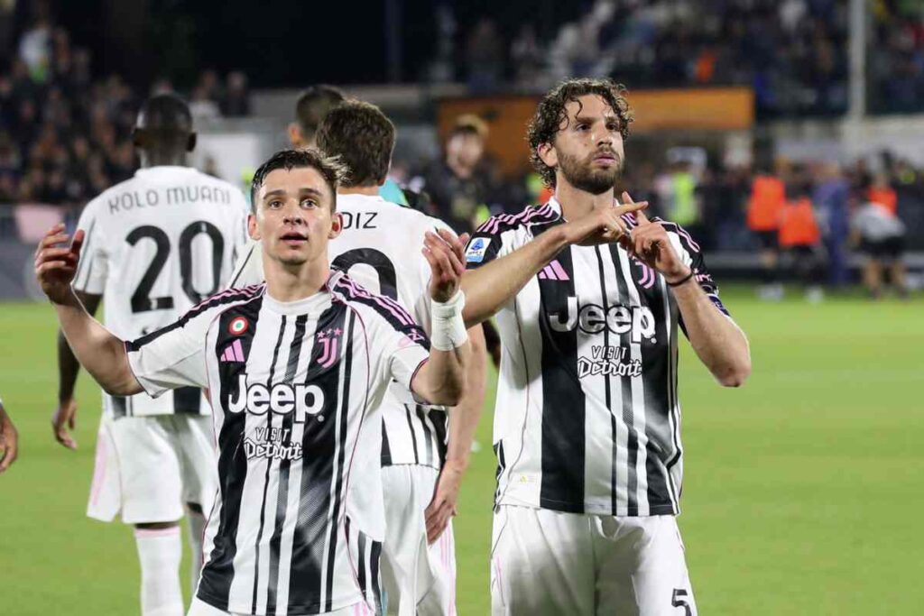 Conceicao e Locatelli esultano