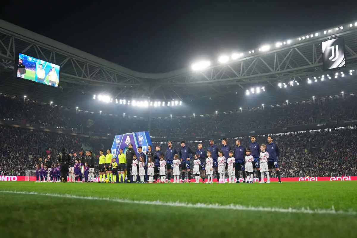 Vista dell'Allianz Stadium durante una partita