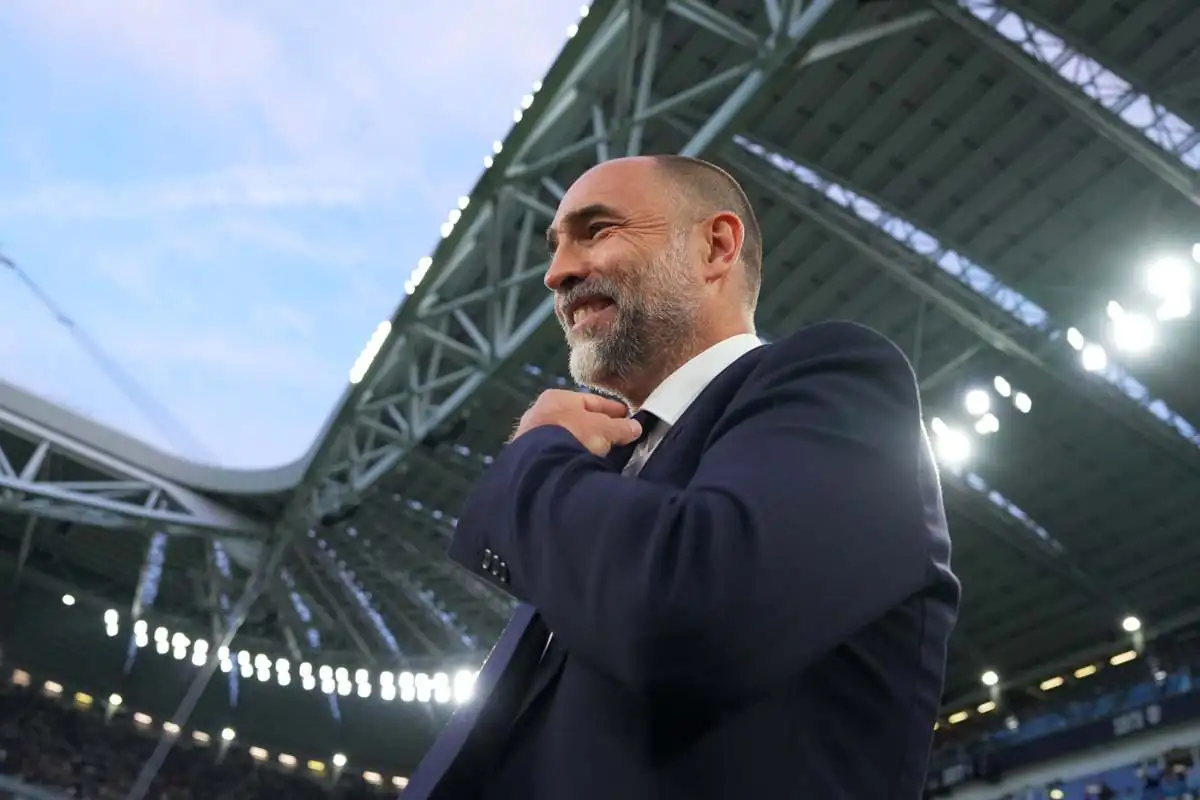 Igor Tudor sorride all'Allianz Stadium