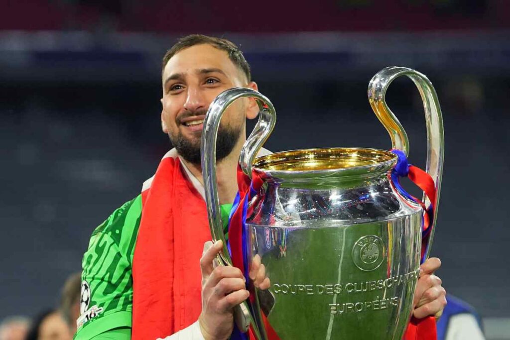 Donnarumma con la Champions