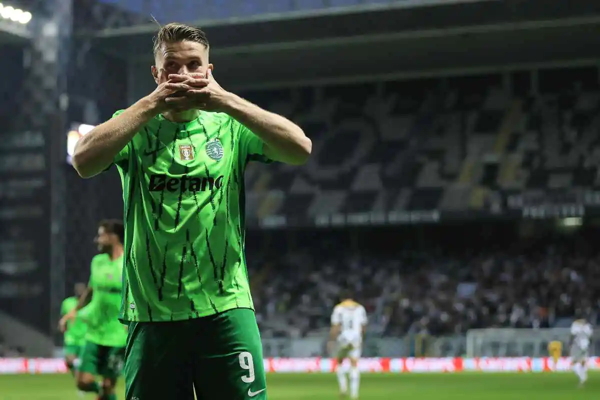 Gyokeres con lo Sporting