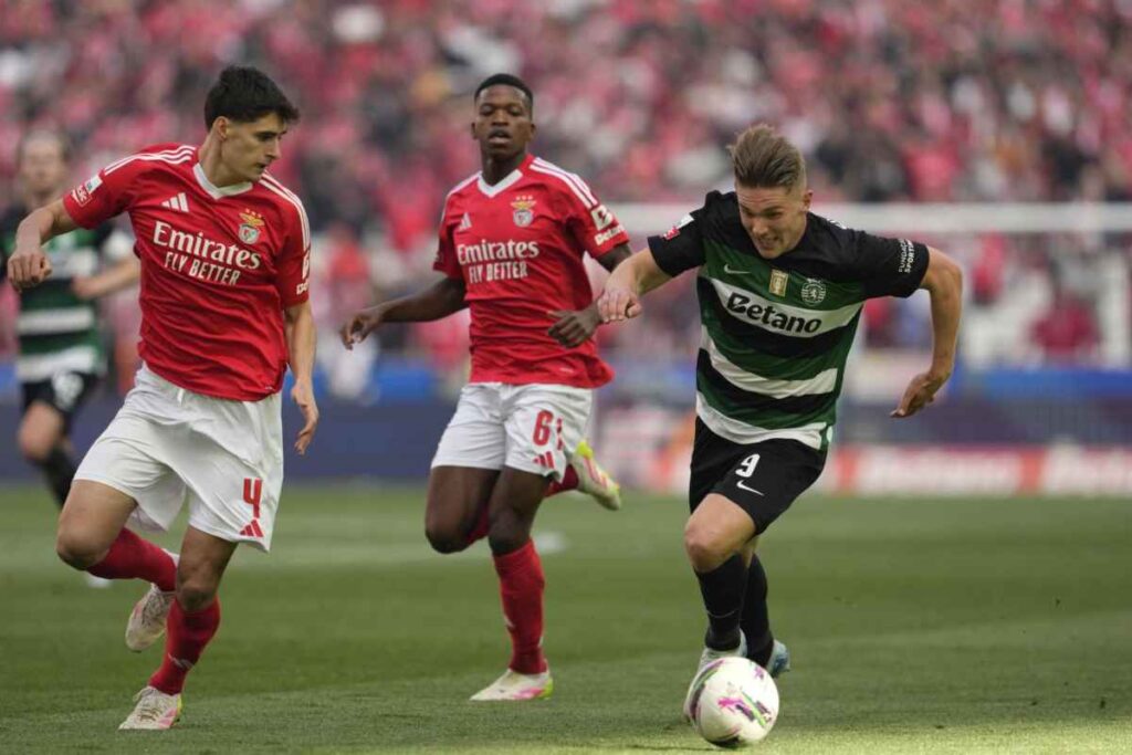 Gyokeres con lo Sporting