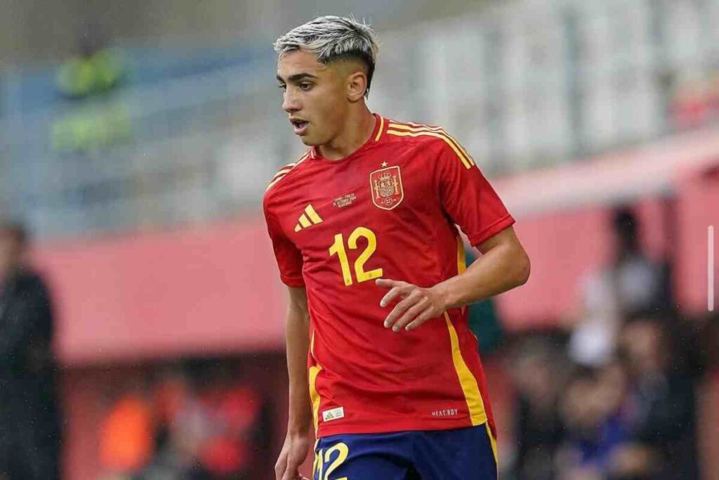 Yeremay con la Spagna