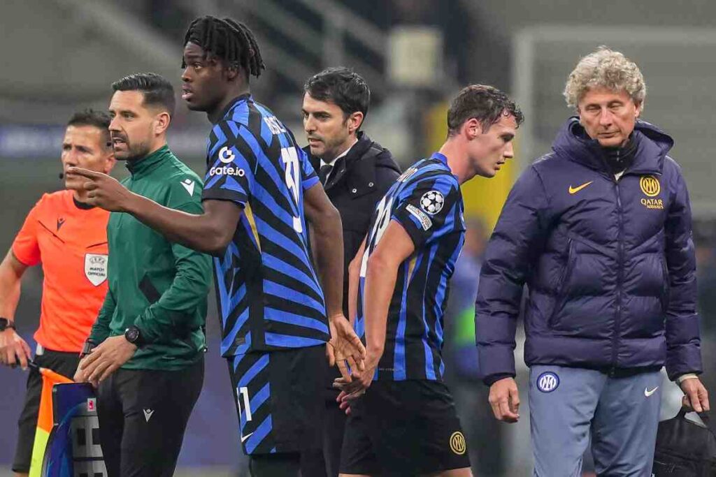 Pavard insieme a Bisseck