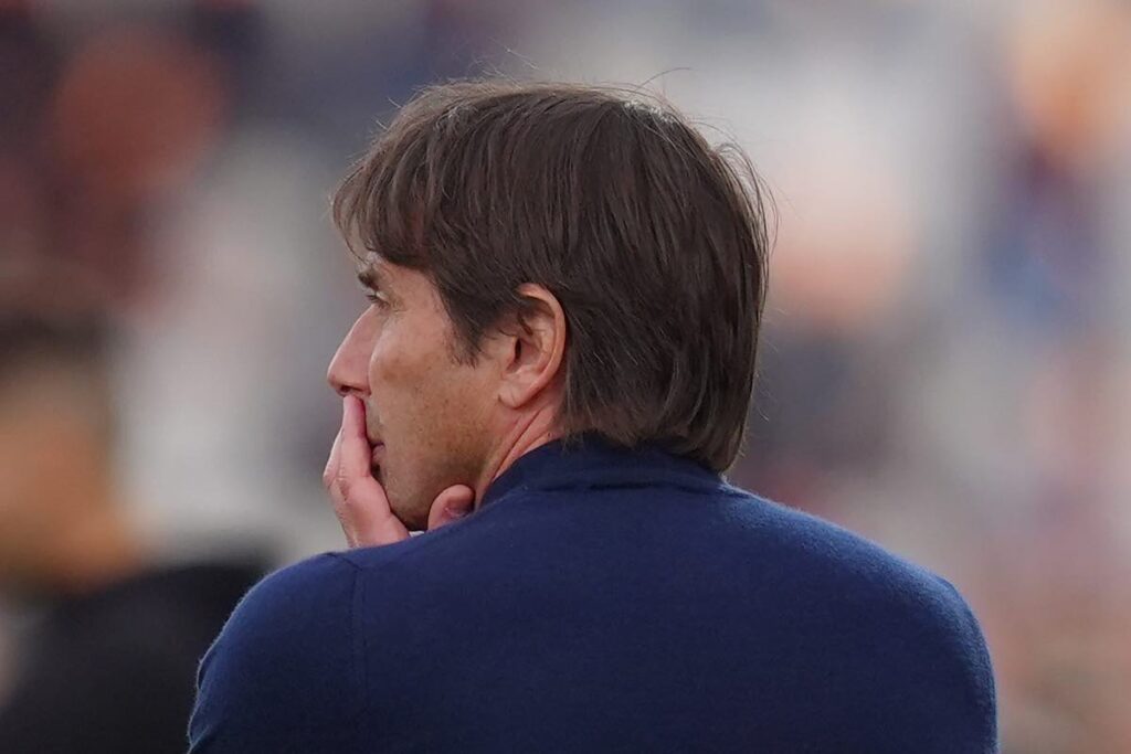 Antonio Conte preoccupato