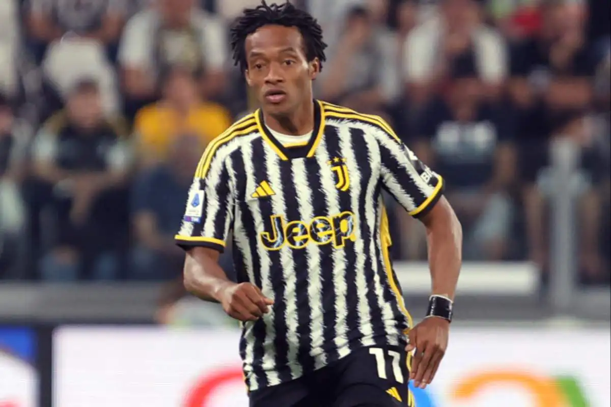 Juan Cuadrado con la maglia della Juventus