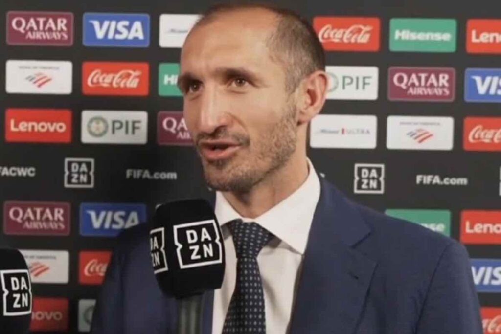 Juve, Chiellini netto su Vlahovic ed Osimhen: "La nostra posizione"