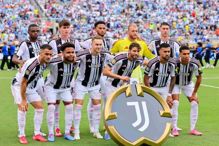 La squadra della Juventus