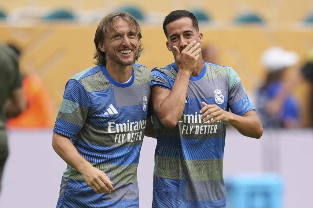 Lucas Vazquez E Modric