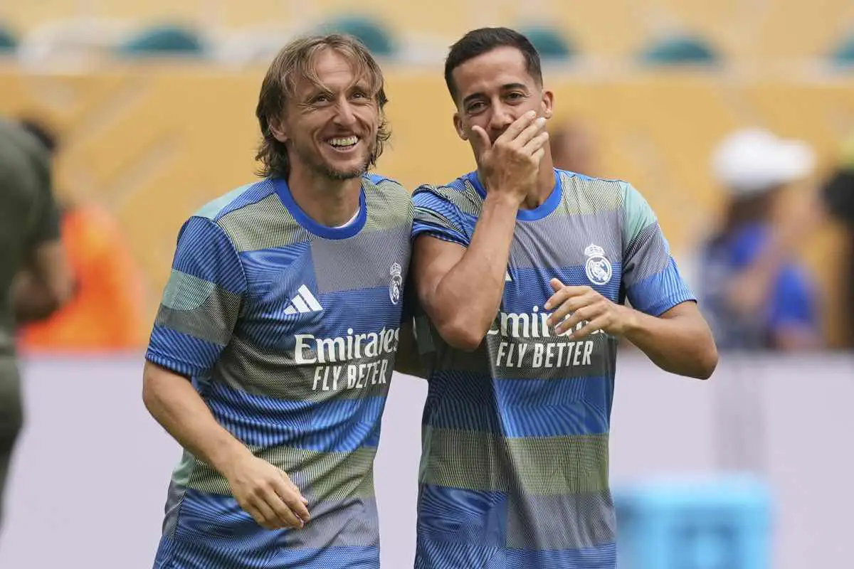 Lucas Vazquez E Modric
