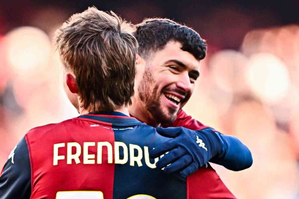 Martin insieme a Frendrup