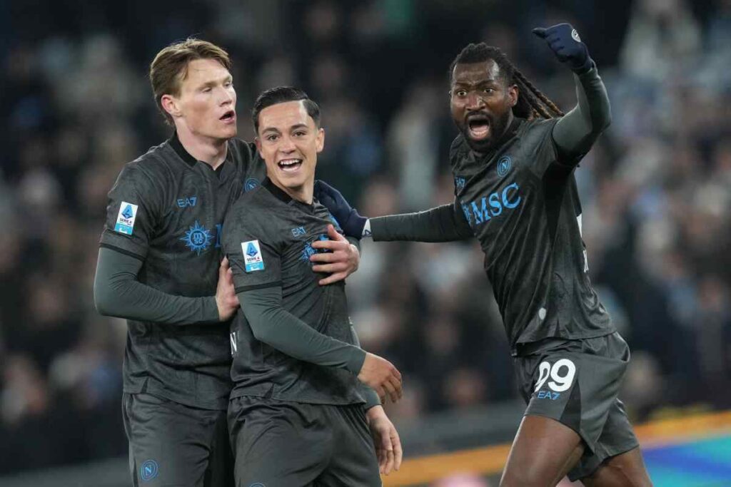 Giocatori del Napoli