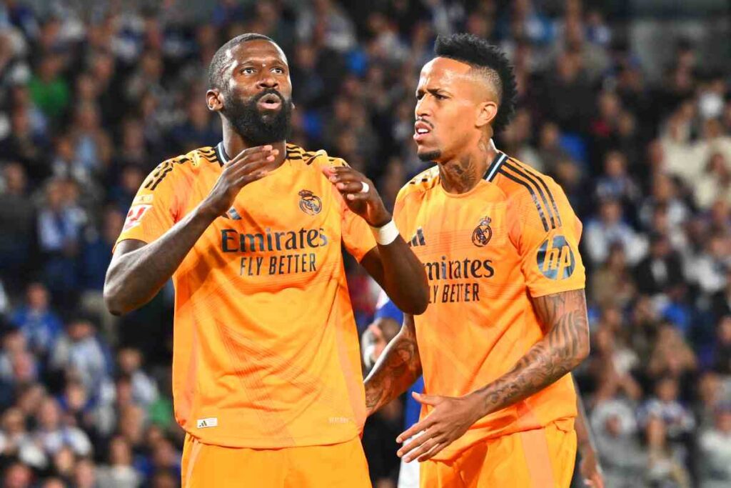 Rudiger insieme a Militao