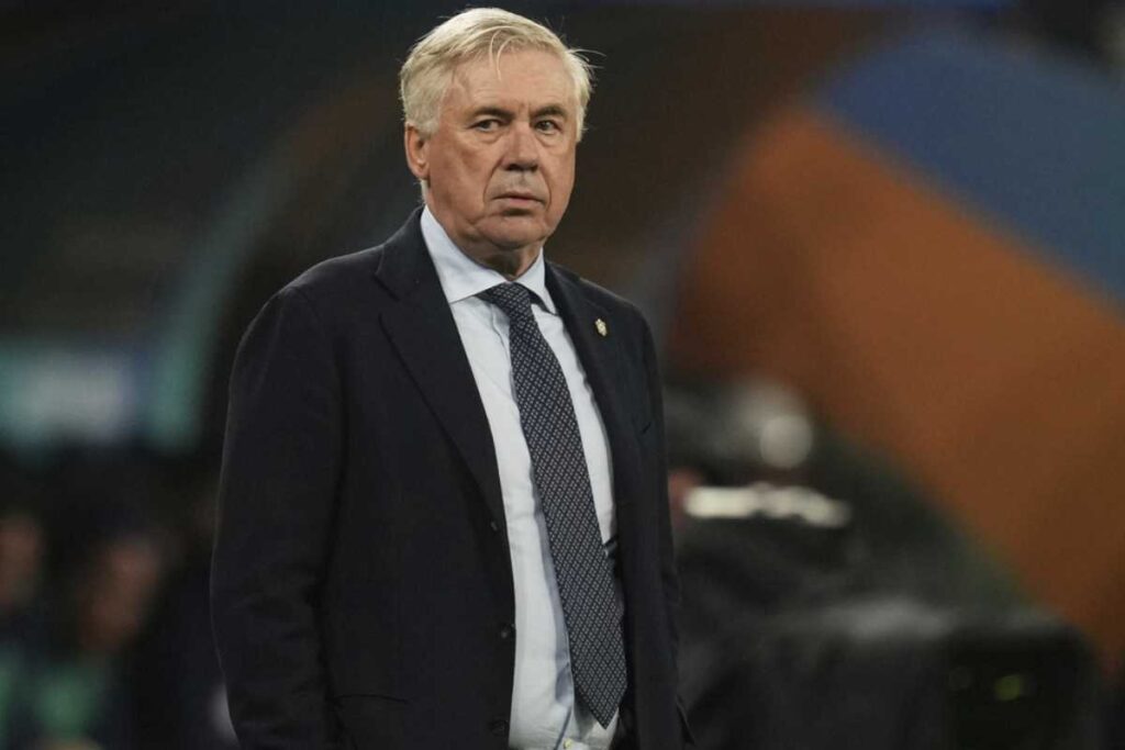 Ancelotti triste