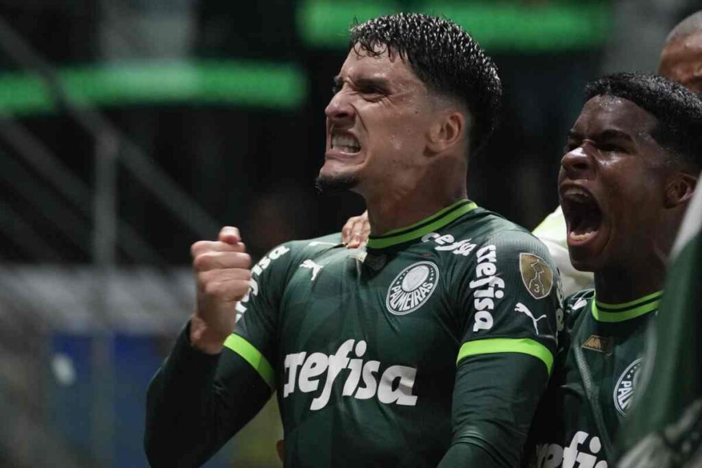Palmeiras esulta