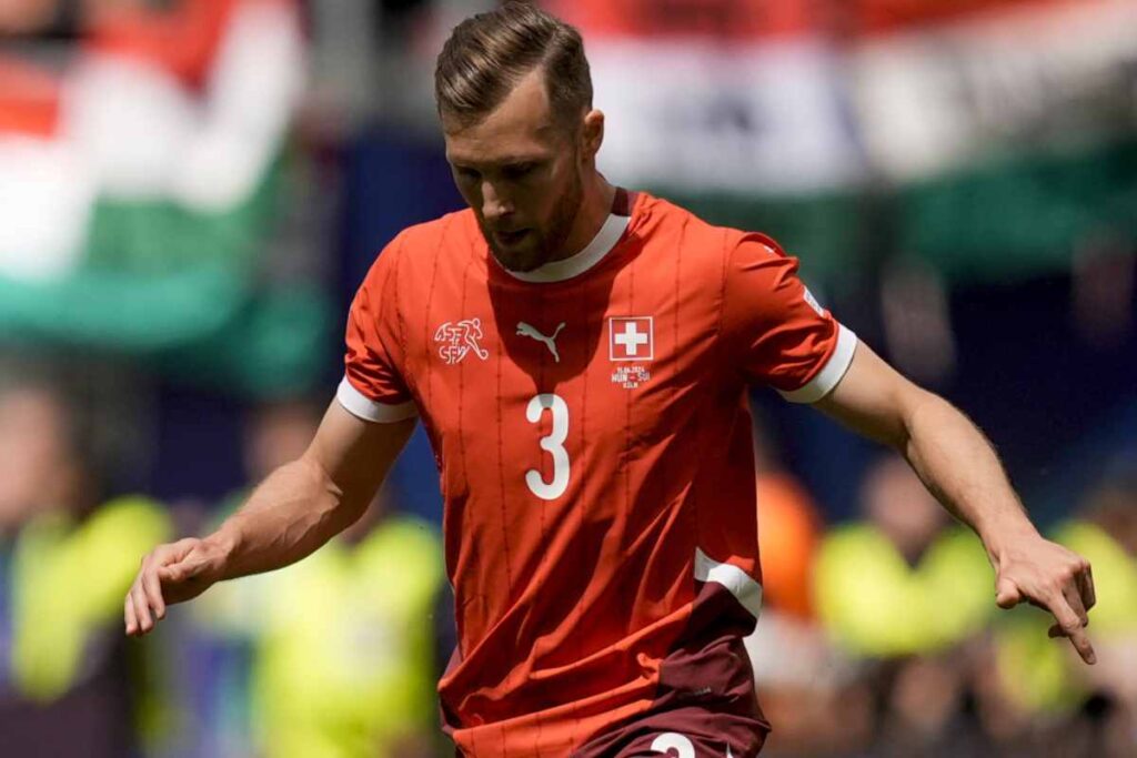 Widmer con la Svizzera