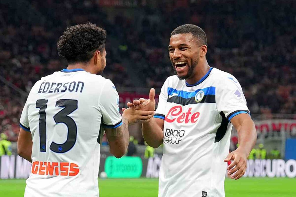 Ederson e Hien in campo