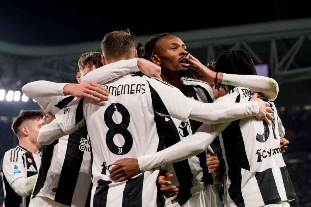La Juve esulta