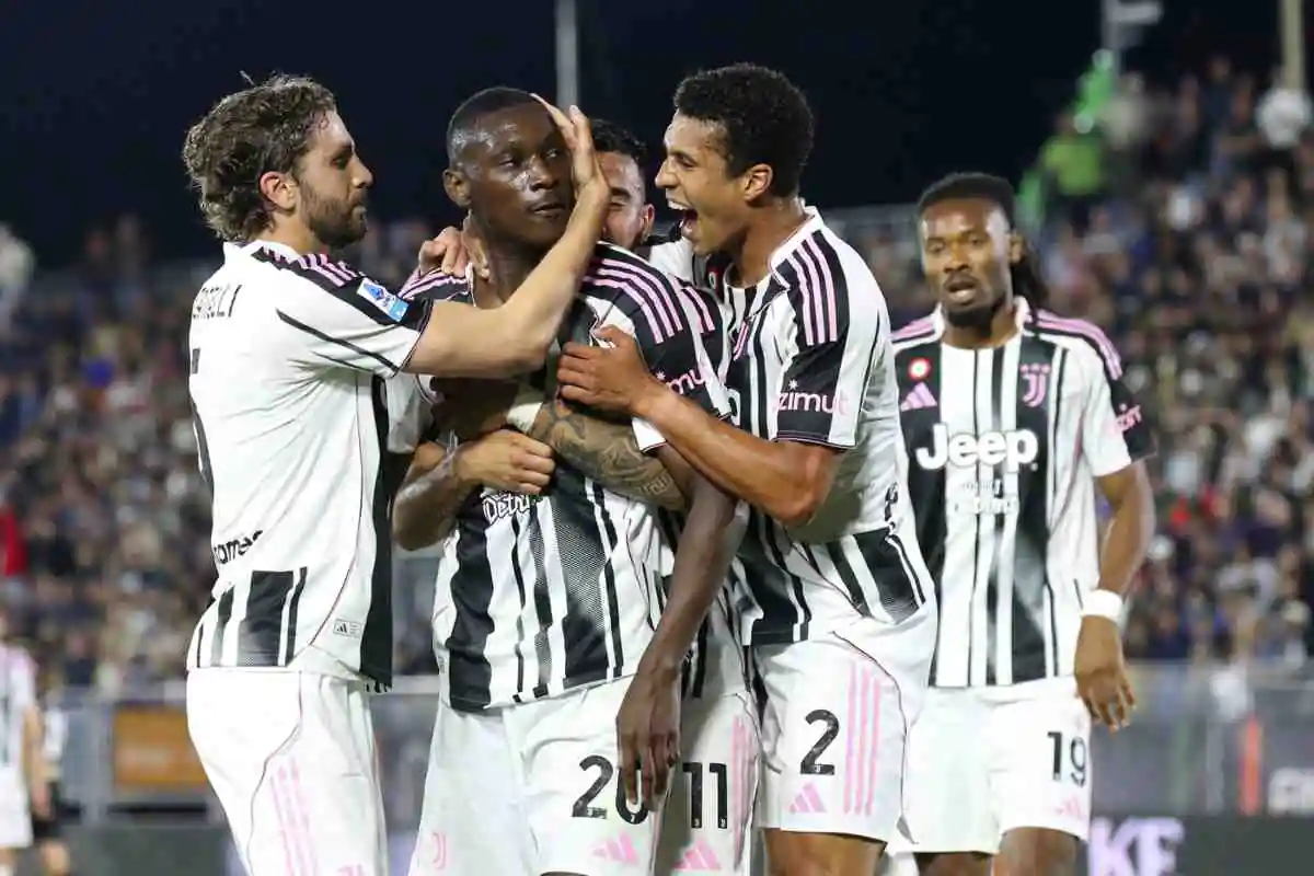 La Juventus esulta