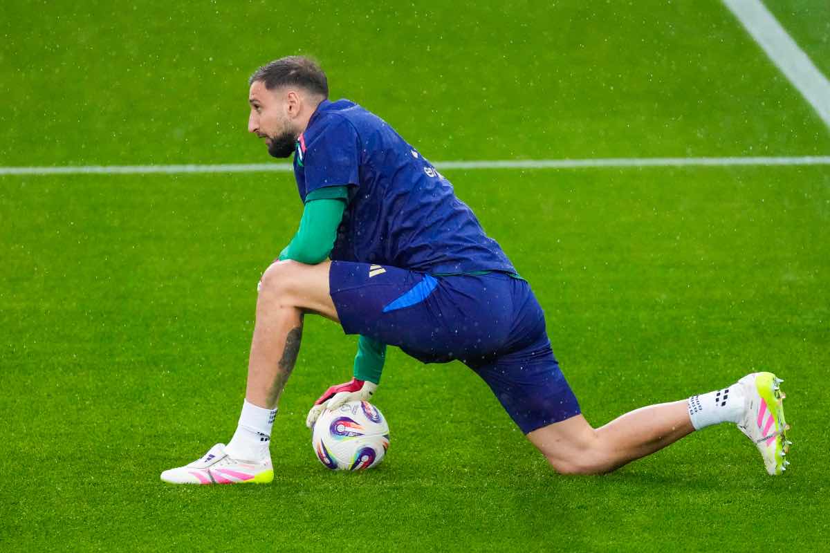 Donnarumma con l'Italia