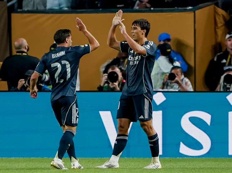 Diaz esulta con Garcia