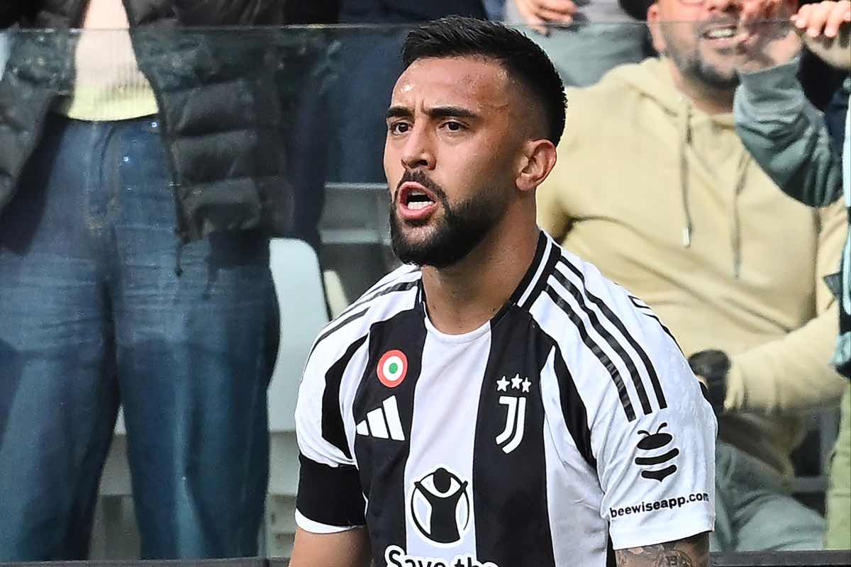 Nico Gonzalez con la maglia della Juventus