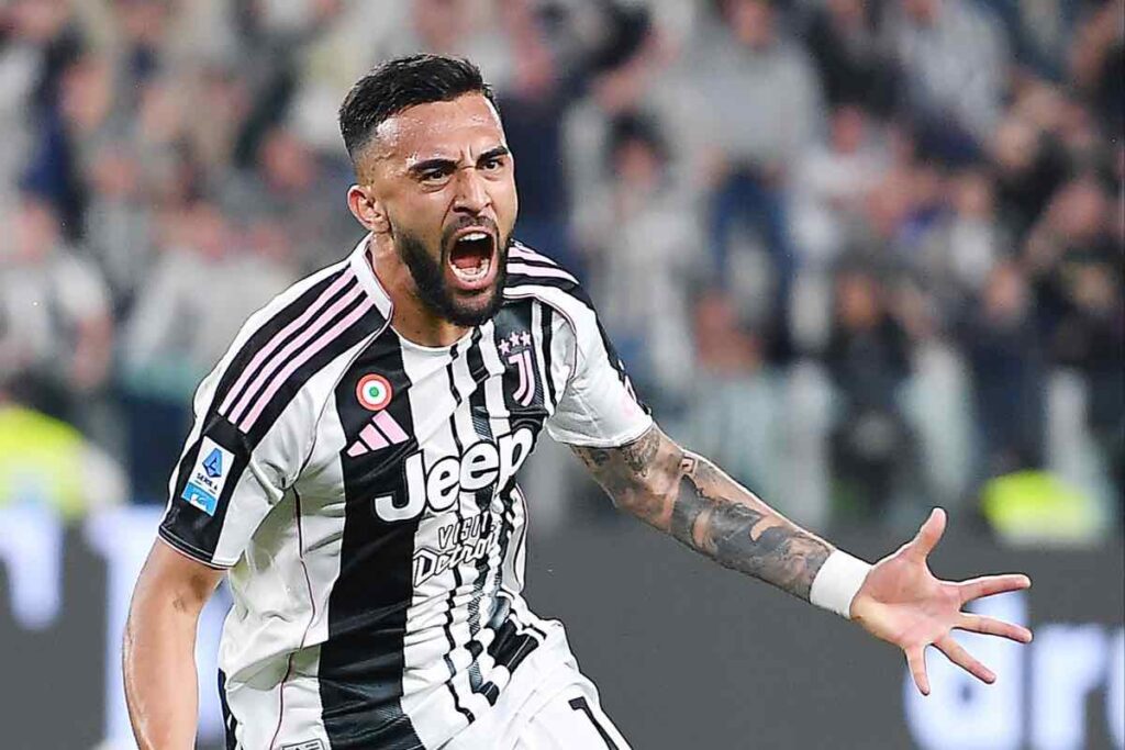 Nico Gonzalez esulta