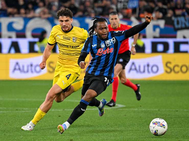 Lookman durante una partita