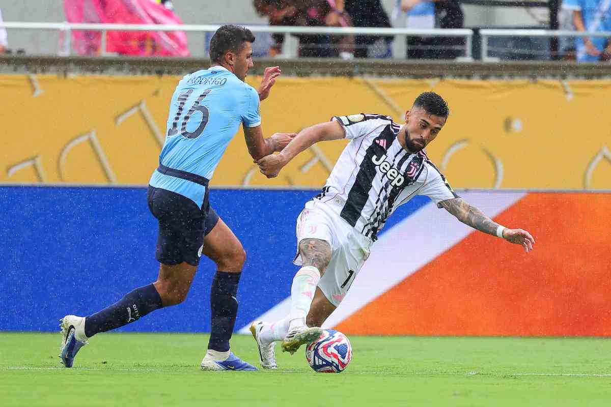 Nico Gonzalez in azione