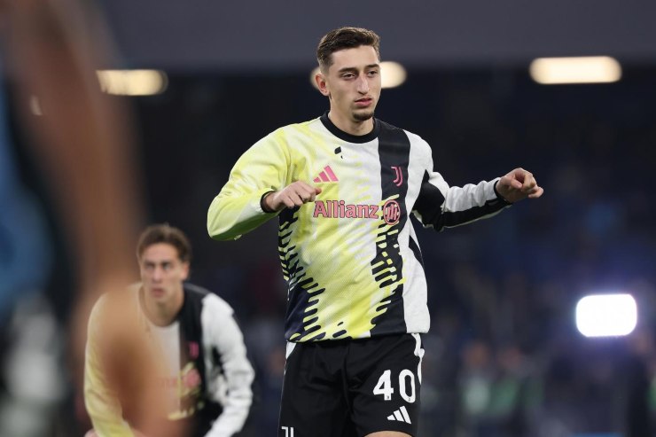 Rouhi durante il riscaldamento