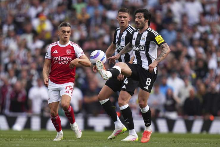 Sandro Tonali in cambio con il Newcastle