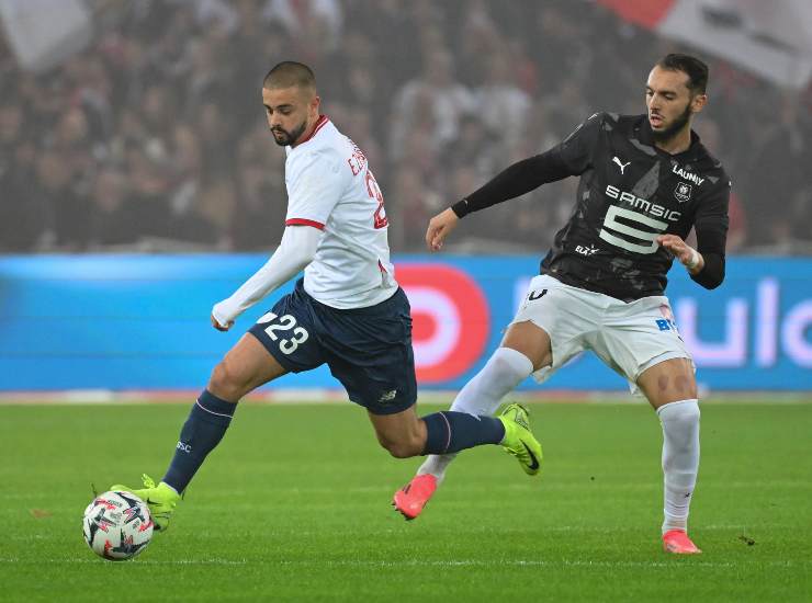 Zhegrova durante una partita