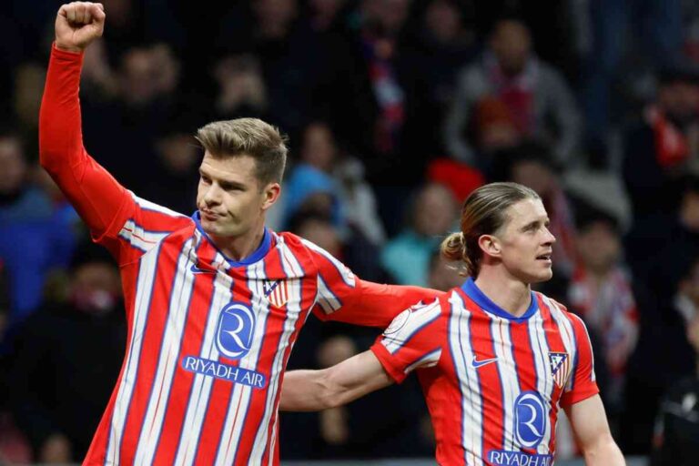 Atletico Madrid in campo