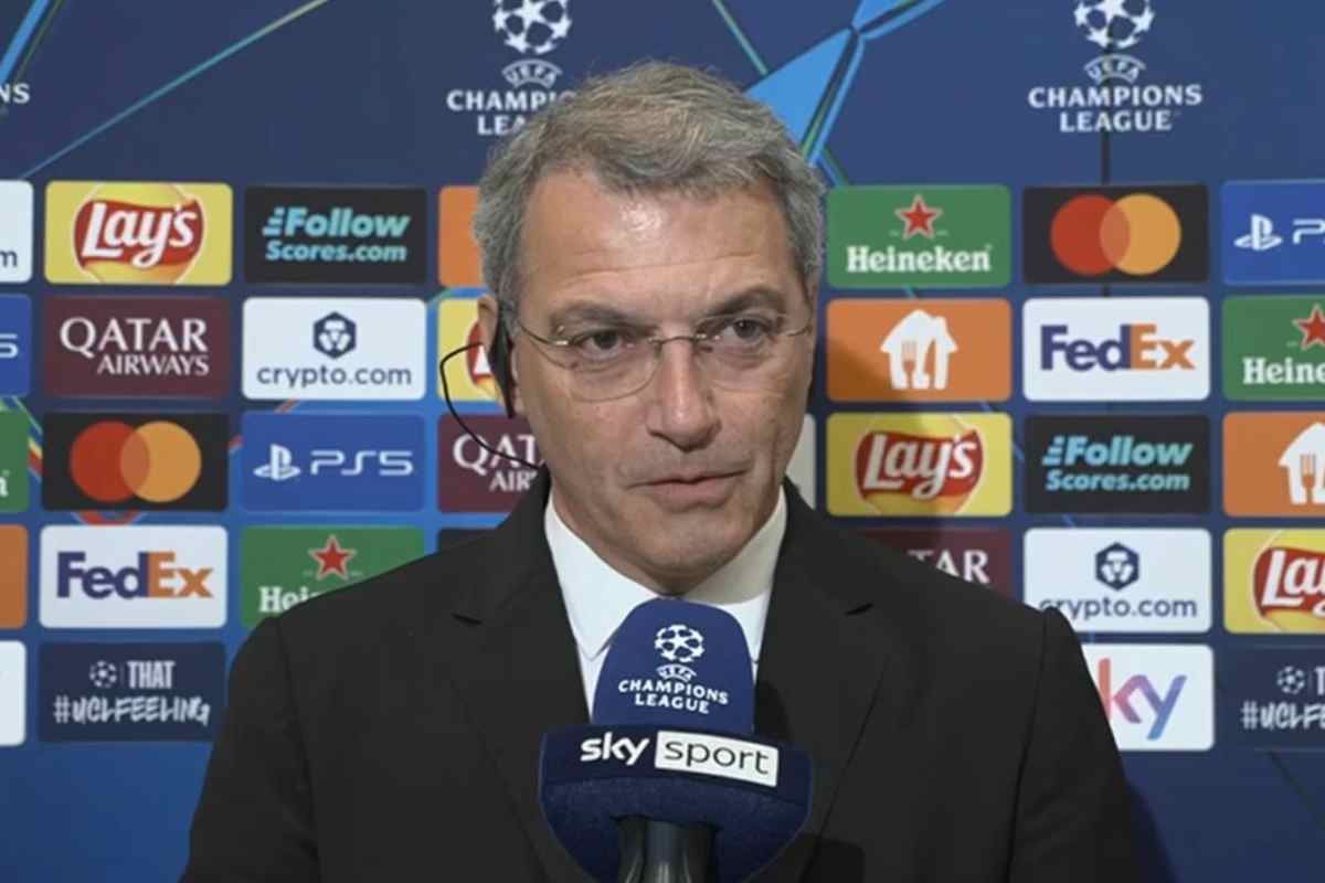 Comolli ai microfoni di Sky Sport