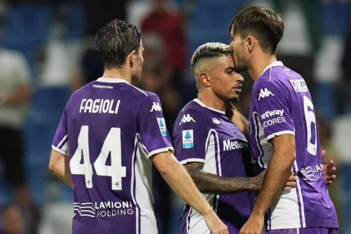 Fiorentina in campo