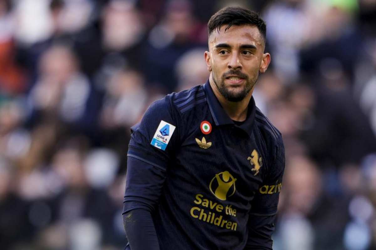 Nico Gonzalez con la Juve