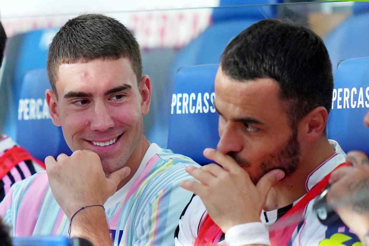 Vlahovic in panchina