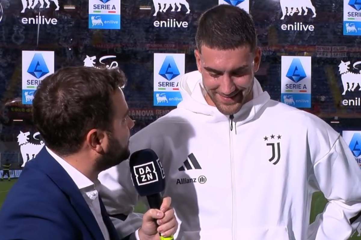 Genoa-Juventus 0-1: parlano Thuram e Vlahovic