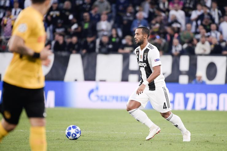 Benatia in campo con la Juventus