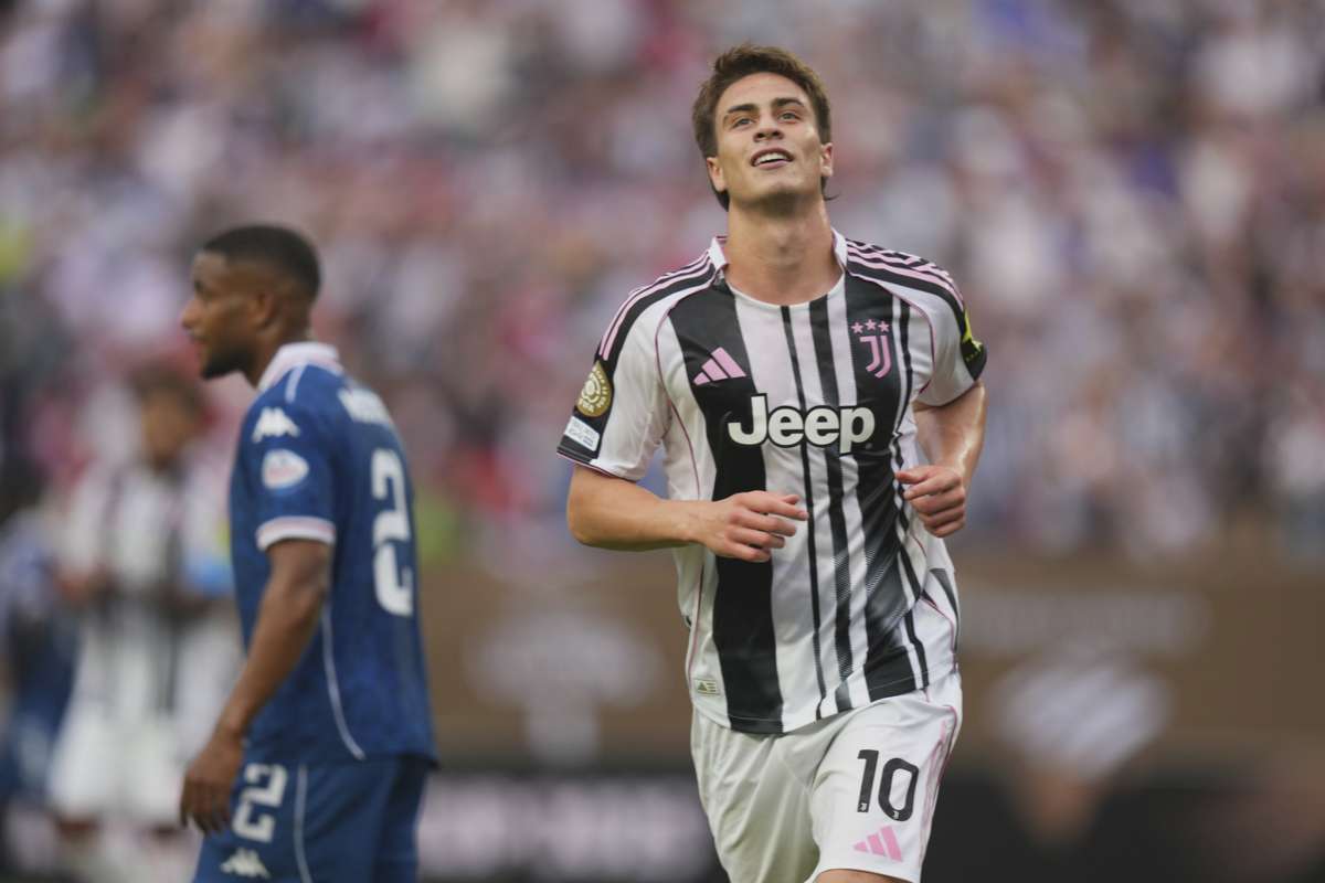 Kenan Yildiz in campo al Mondiale per Club