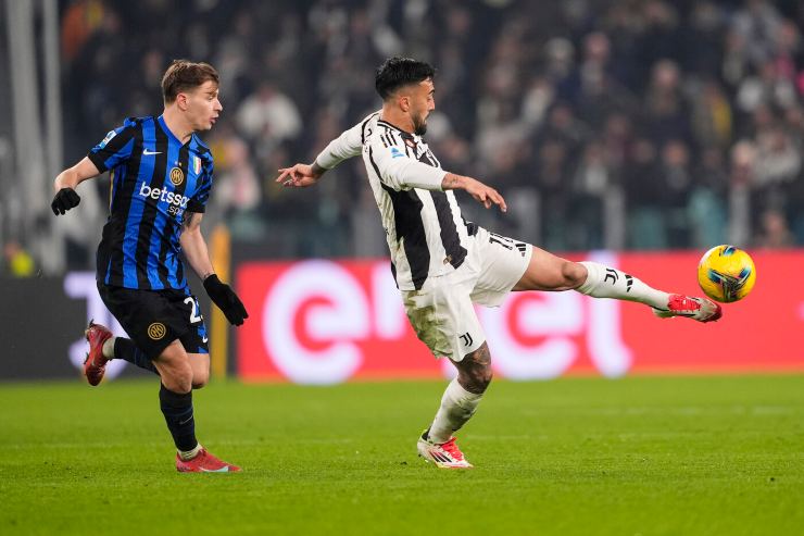 Nico Gonzalez con la maglia della Juventus