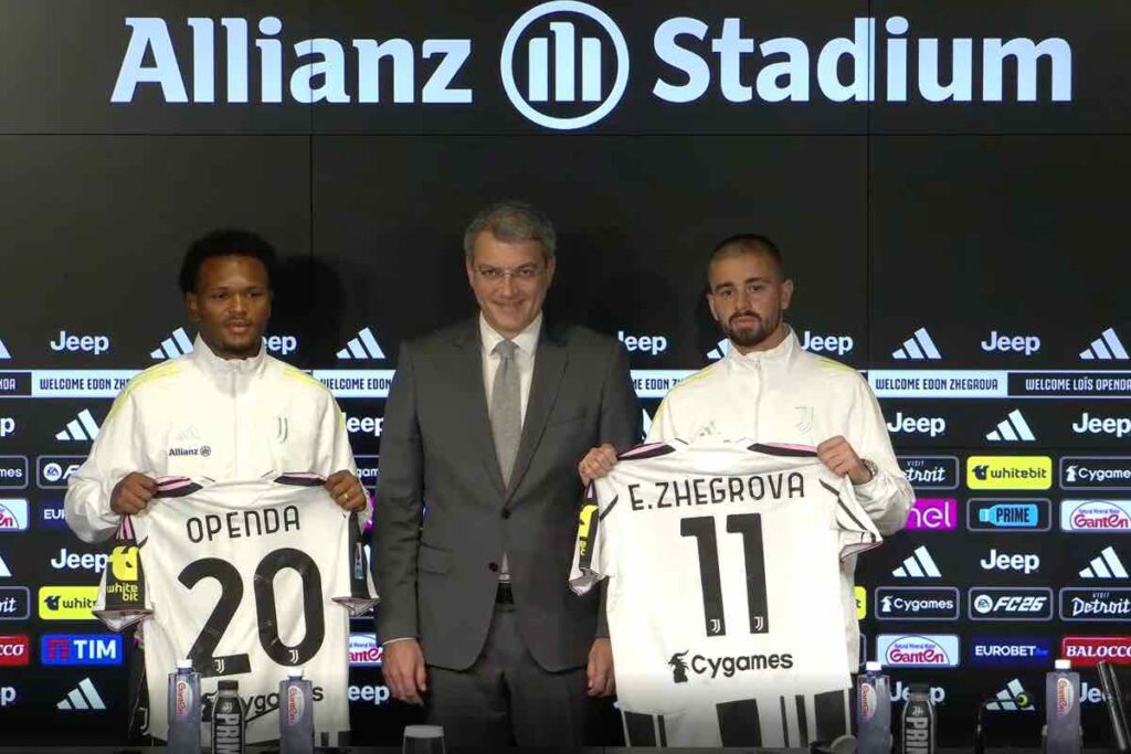 LIVE – La Juventus presenta Zhegrova e Openda: la conferenza stampa