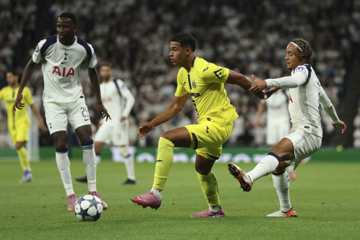 Villarreal in Champions contro il Tottenham Hotspur