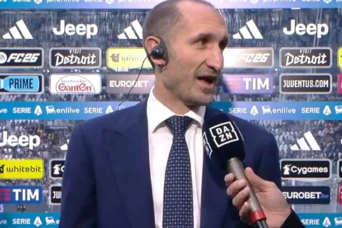 Juventus Atalanta, parla Chiellini