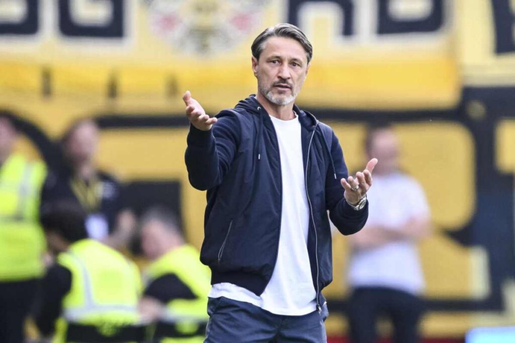 Kovac indica da bordo campo